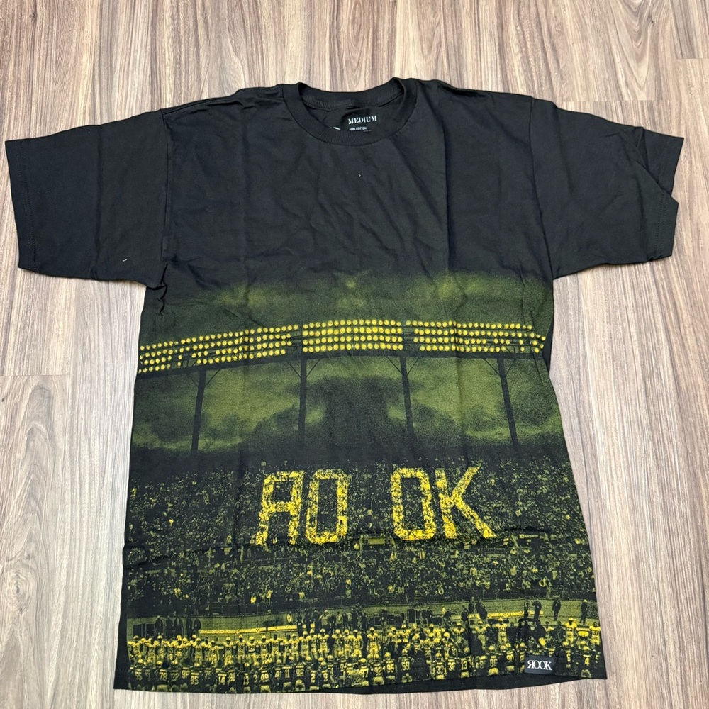 NWT ROOK Men's sz M  Friday T-Shirt, Black short sleeve